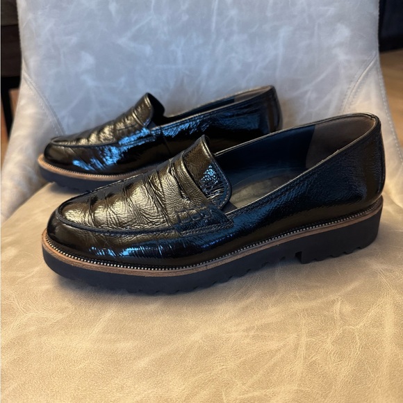 Paul Green Black Women’s Loafers - Picture 3 of 8